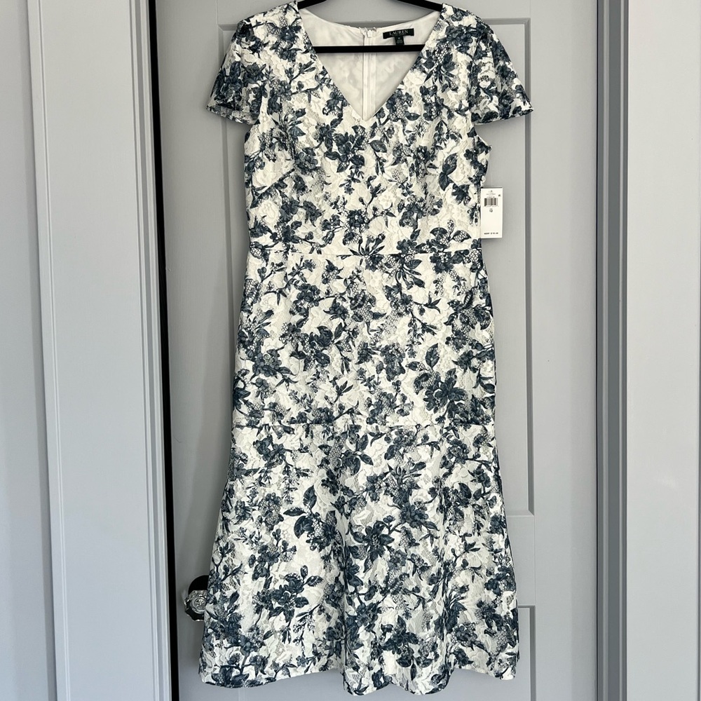 Lauren Ralph Lauren Floral Lace Dress